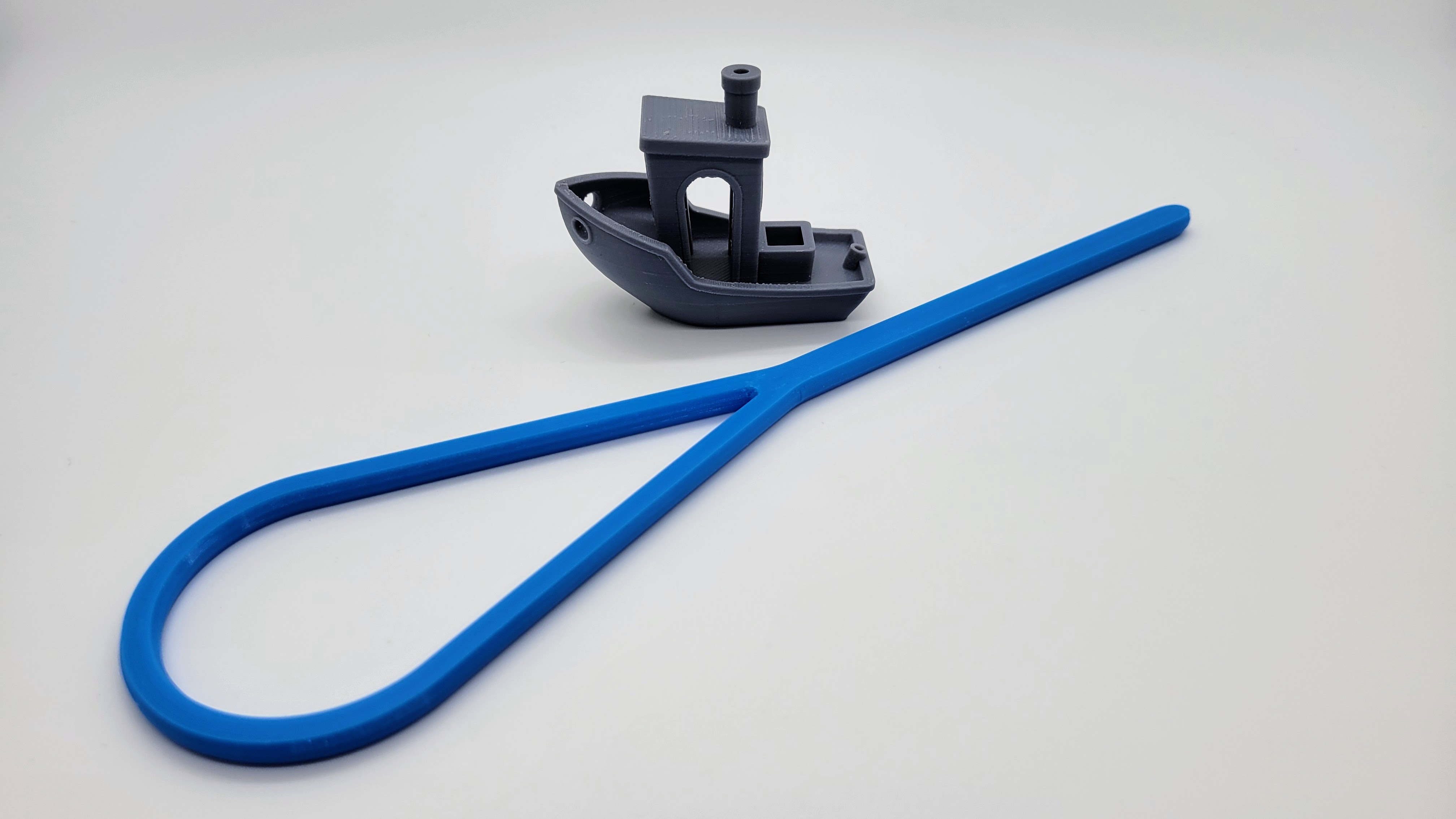 A render of a parametric chopstic case for 3D printing