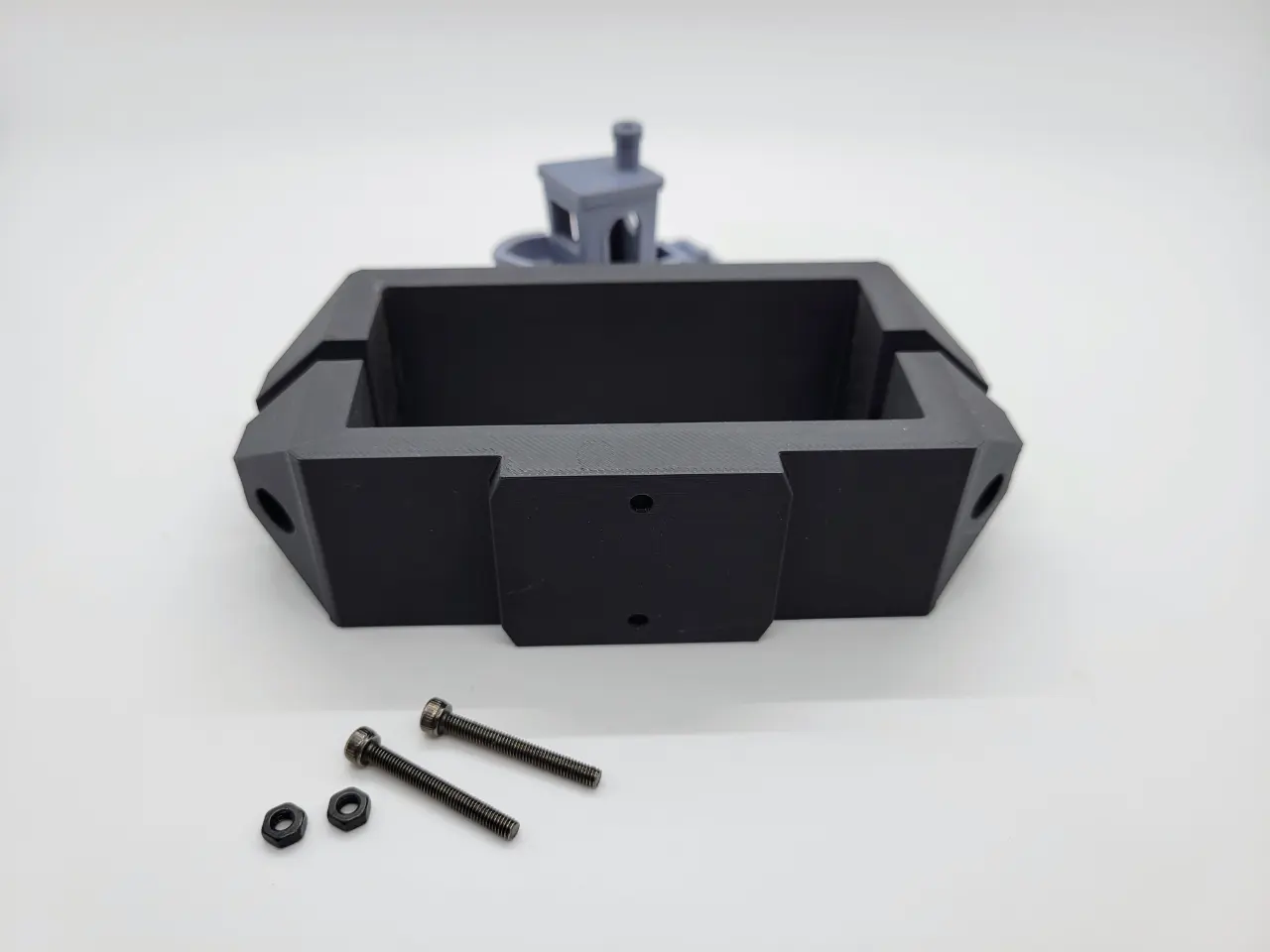 A render of a customizable 3d printed bracket