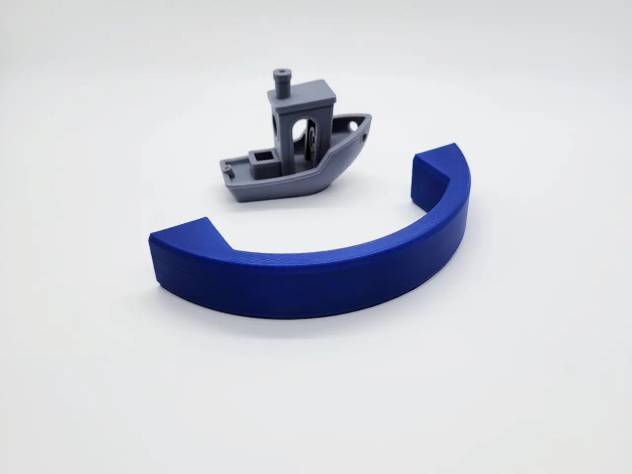 A render of a 3d printed customizable post