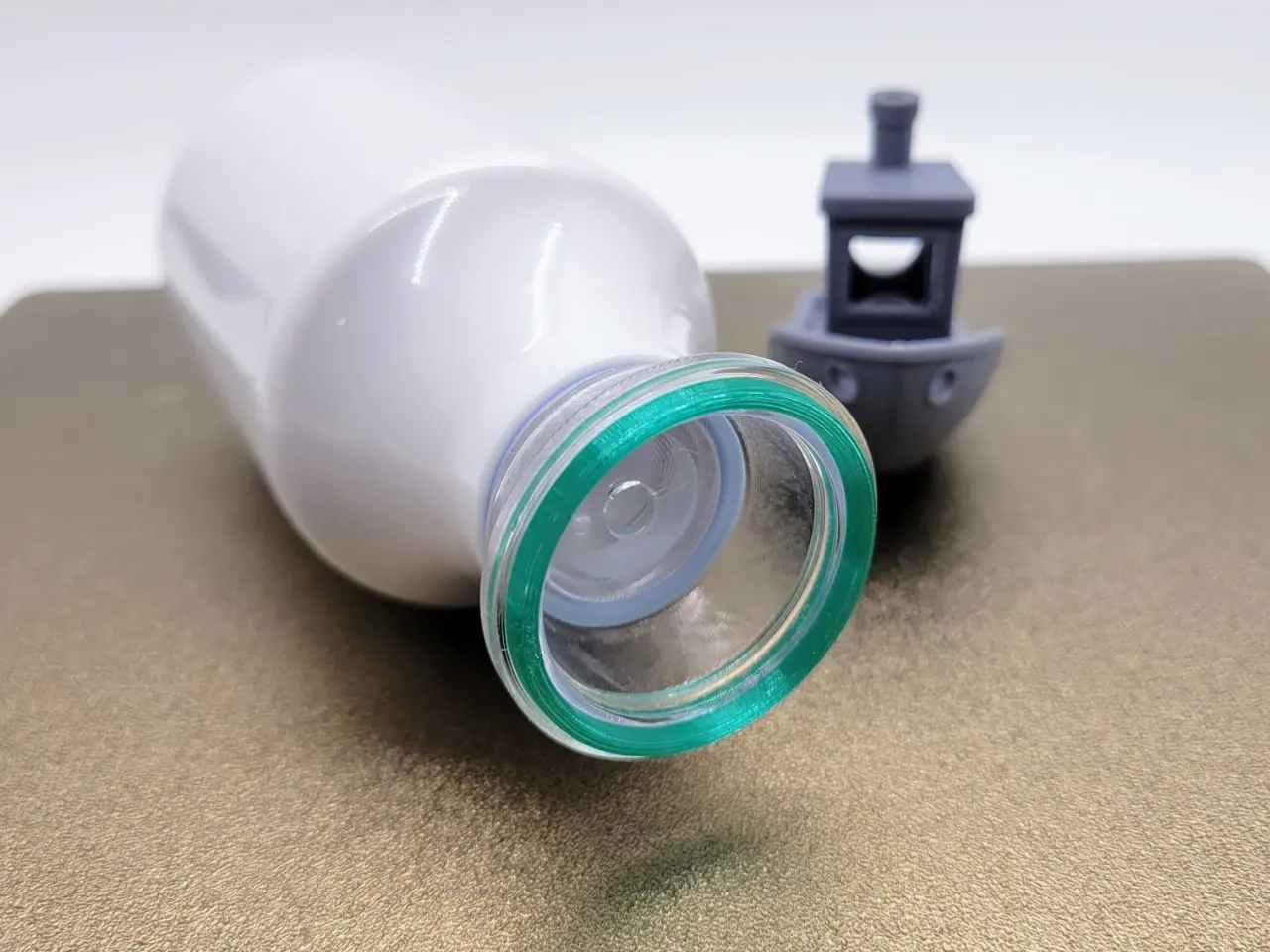 A render of a 3d printed customizable post