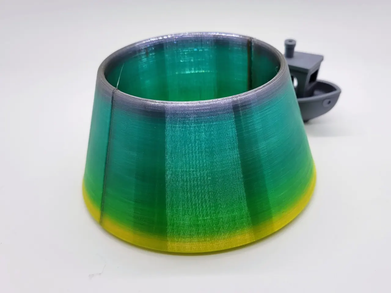 A render of a 3d printed customizable post