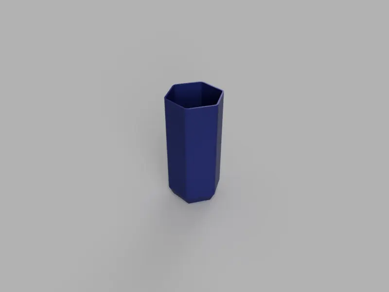 A render of a customizable 3d printed duct adapter