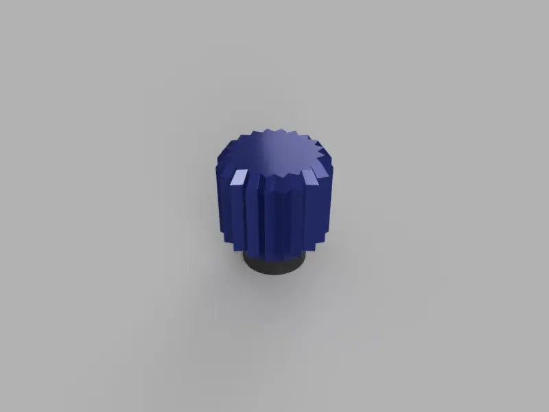 A render of a 3d printed dishwasher status plate