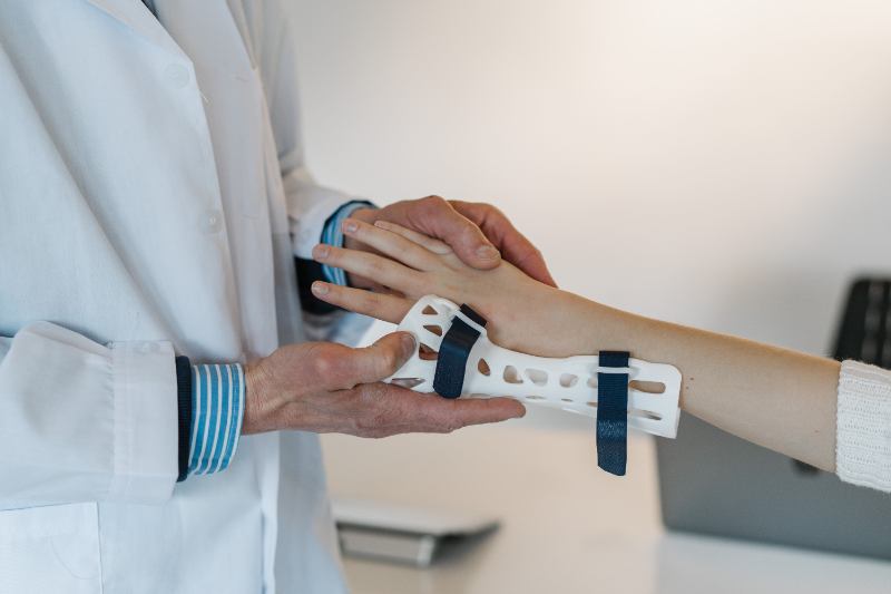 A 3d printed splint