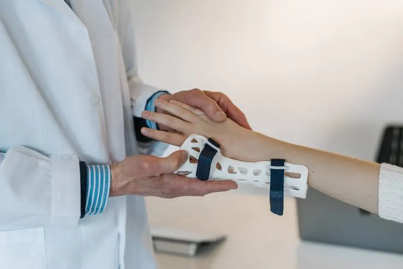 A 3d printed splint